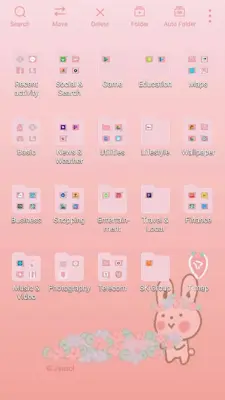 Pastel’s Flower Launcher theme android App screenshot 0